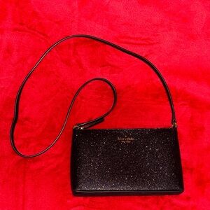Kate Spade Sparkling Black Crossbody Bag